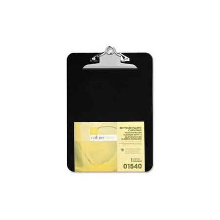Nature Saver Nature Saver Recycled Plastic Clipboard, 9" x 12-1/2", Black 1540